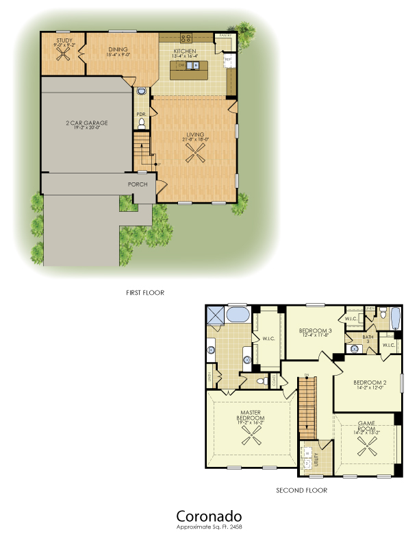 Coronado 2 Story House Plans