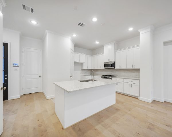 Geneva Kitchen - 2 Story House Plans in Houston TX