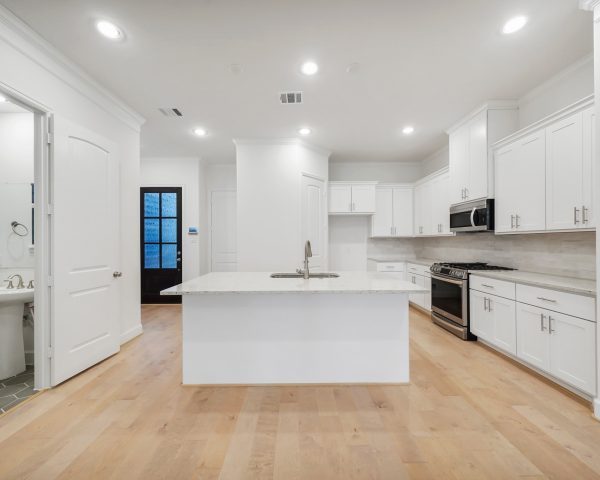 Geneva Kitchen - 2 Story House Plans in Houston TX
