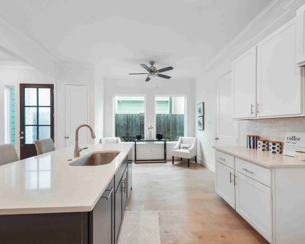 Barcelona Kitchen - 2 Story House Plans in Houston TX