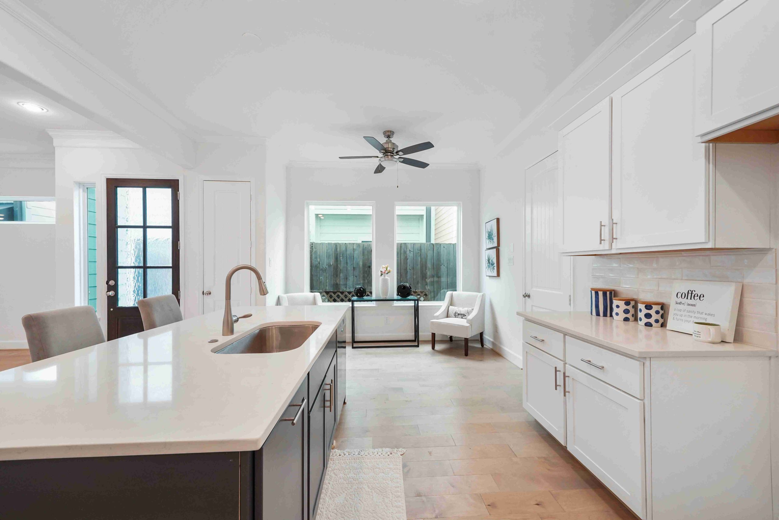 Barcelona Kitchen - 2 Story House Plans in Houston TX