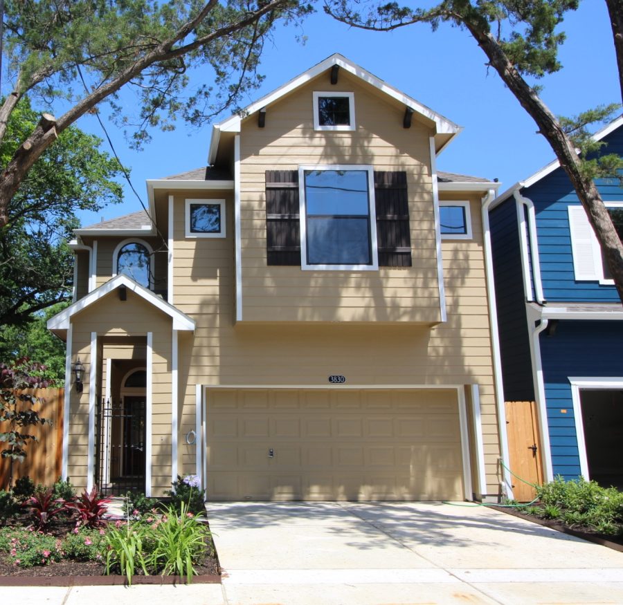 Lisbon - 2 Story House Plans in Houston TX