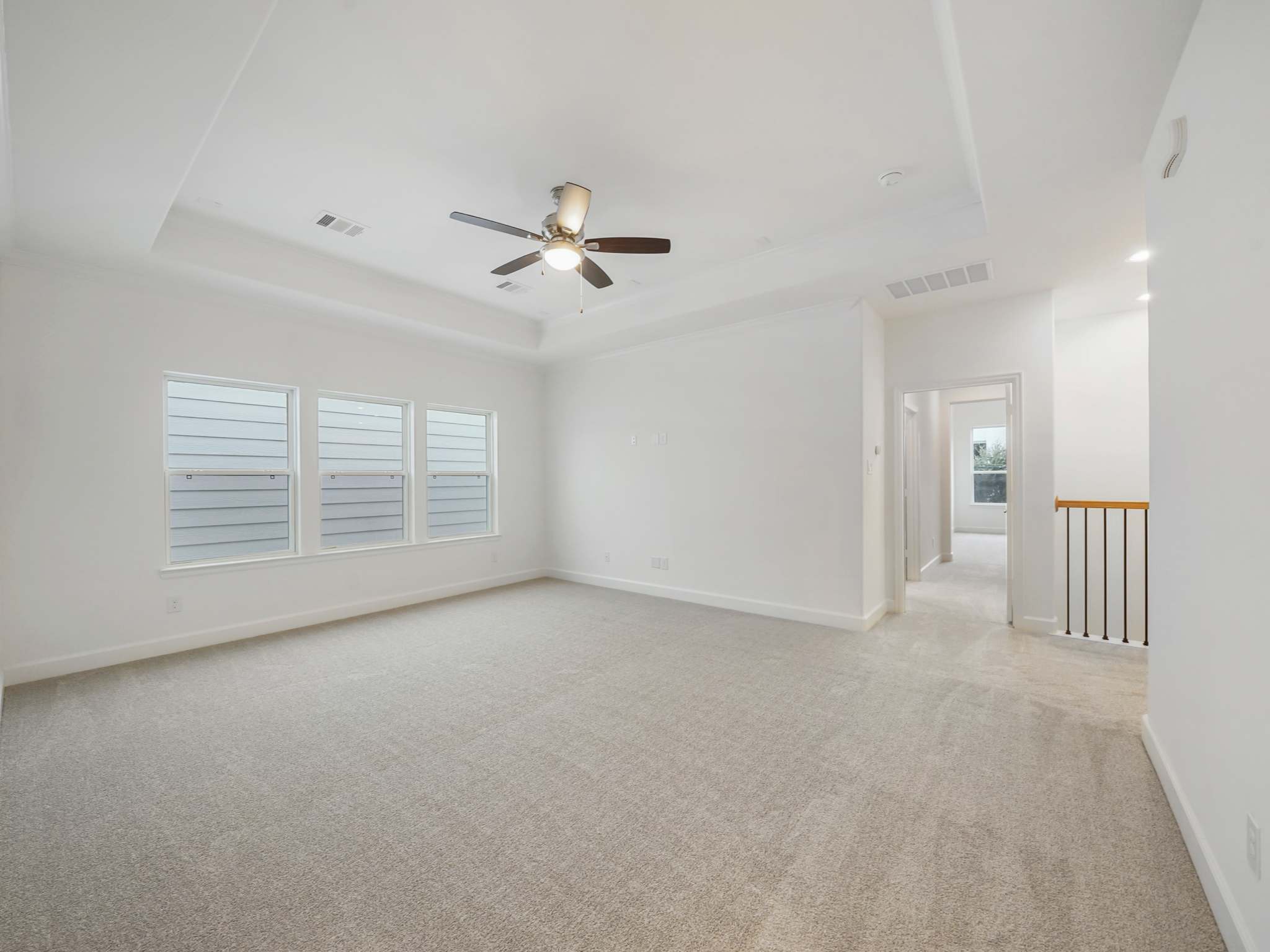 Lisbon Bedroom - 2 Story House Plans in Houston TX