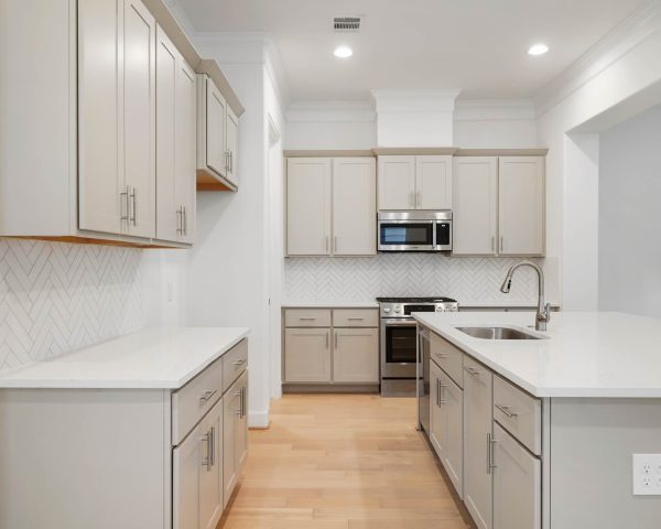 Lisbon Kitchen - 2 Story House Plans in Houston TX