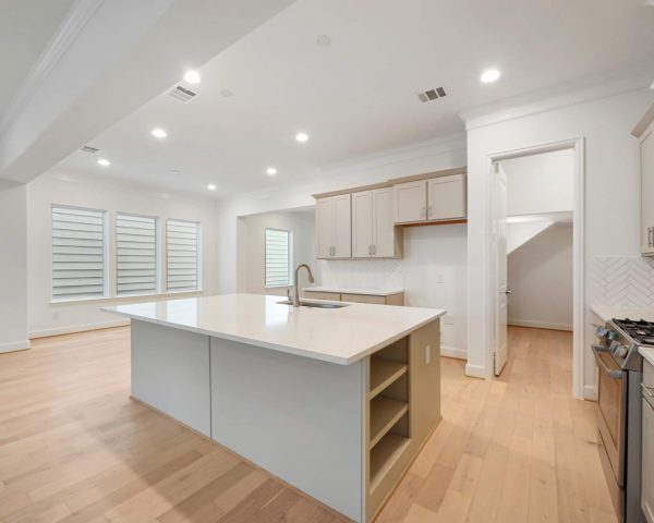 Lisbon Kitchen - 2 Story House Plans in Houston TX