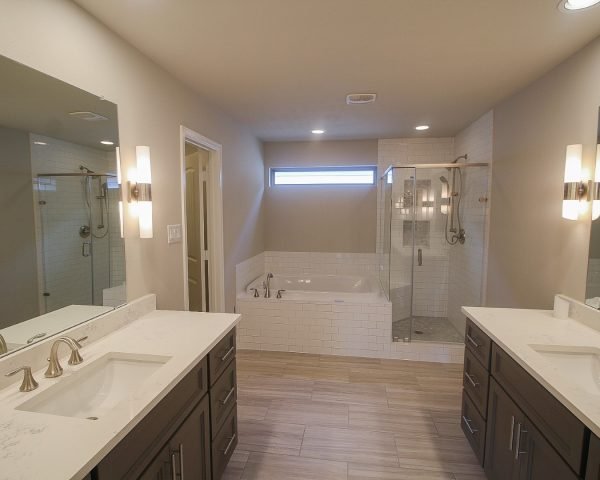 Master Bathroom Design by Sandcastle Homes