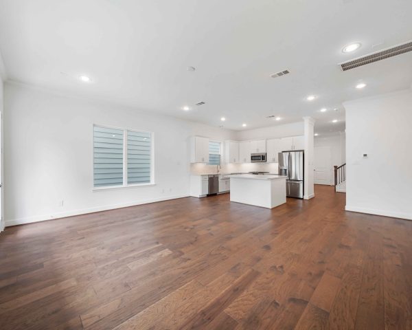 Amsterdam Living Space - 3 Story House Plans In Houston TX