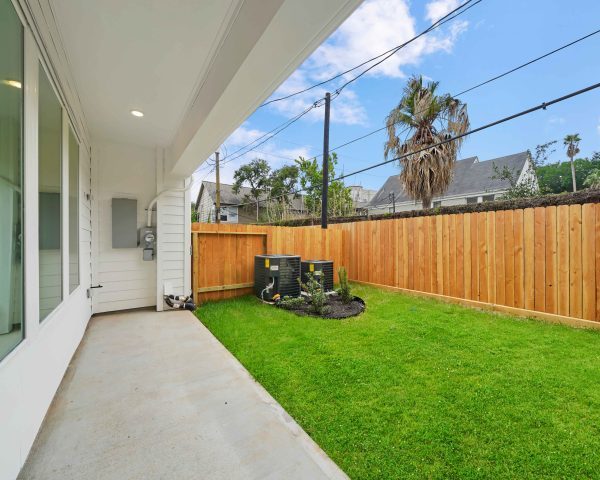 Amsterdam Exterior - 3 Story House Plans In Houston TX